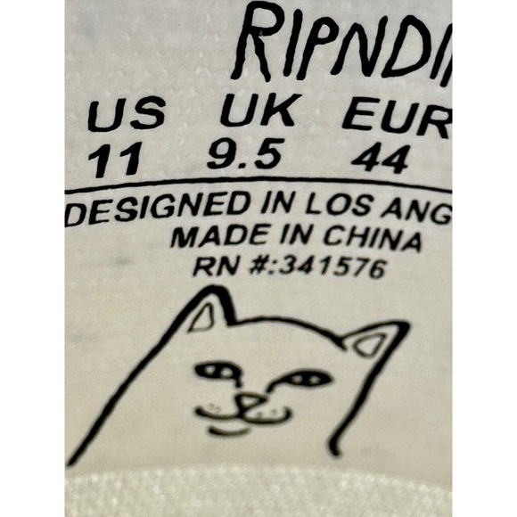 RIPNDIP Shoes Women Size 11 Lord Nermal UV Slip On Sneakers Blue Fuschia Skate - Picture 7 of 8